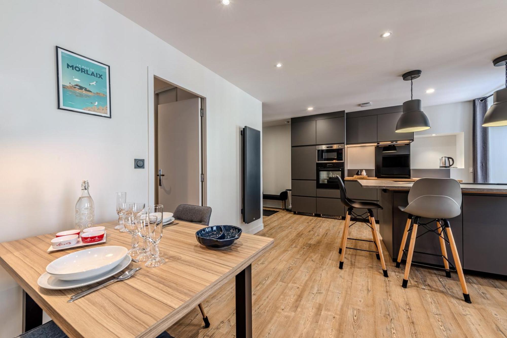 Appartement Du Theatre 莫尔莱 外观 照片